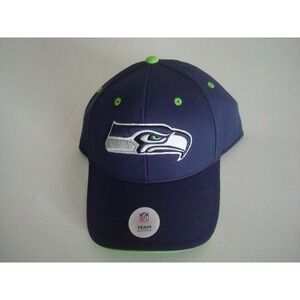 SEATTLE SEAHAWKS   STRAPBACK  BEACH GOLF‎ DEADSTOCK HAT CAP VINTAGE F5